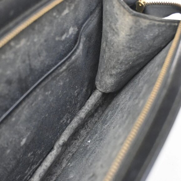 LOUIS VUITTON LV Trousse Crete Clutch Hand Bag Epi Leather Black M48402 02KB102 - Picture 13 of 16